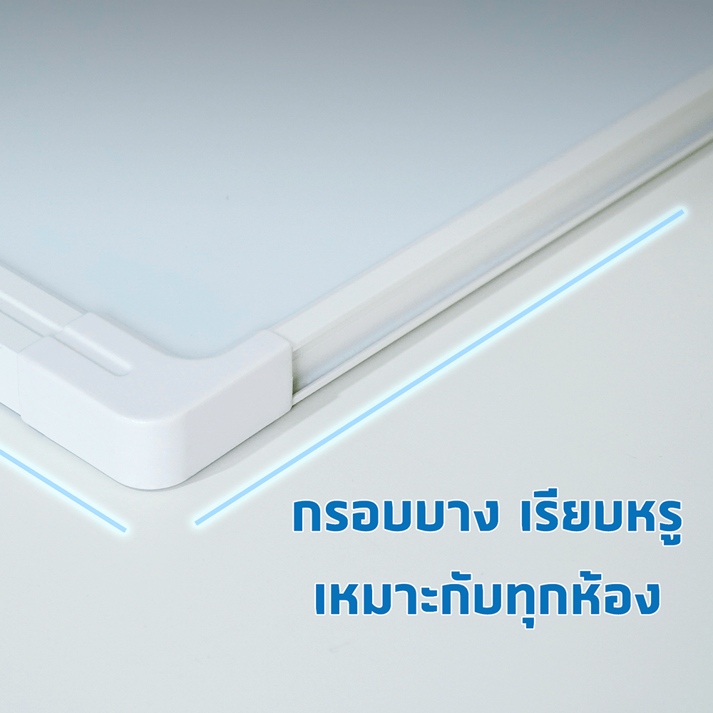 กระดานไวท์บอร์ด BANTEX BJ6602-WH-01 ขนาด 600*400 มม. สีขาว_3